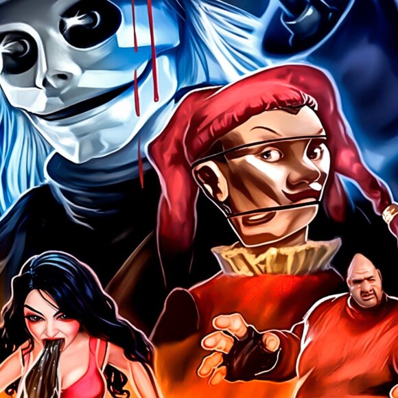 Glow in the Dark Puppet Master 80s Horror Movie Cup Mug Tumbler 20oz - Picture 6 of 7